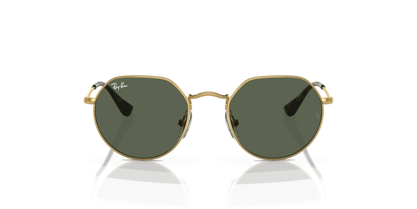 [Green Lenses, Polished Arista Gold Frame]