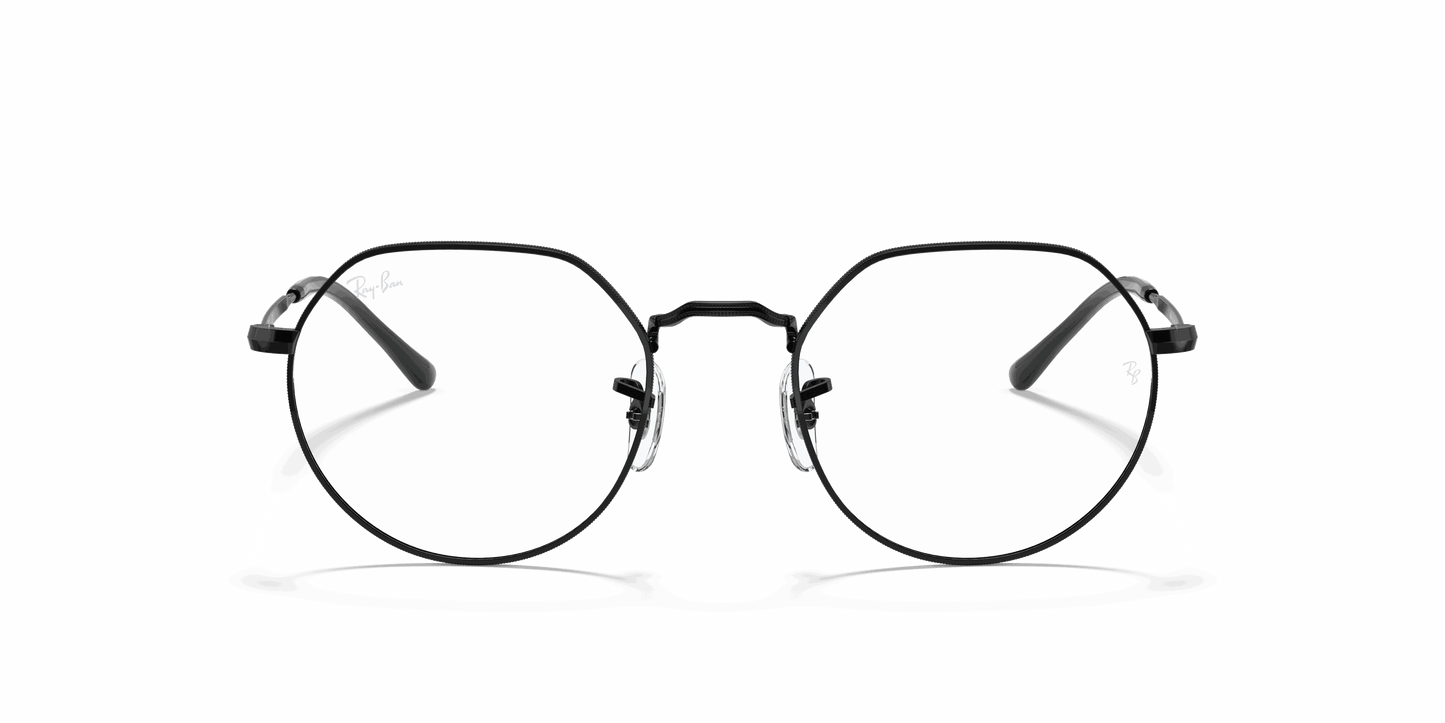 [Clear Lenses, Polished Black Frame]