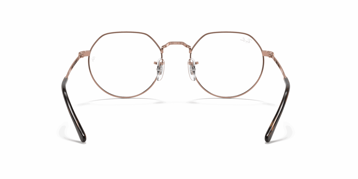 [Clear Lenses, Polished Copper Frame]