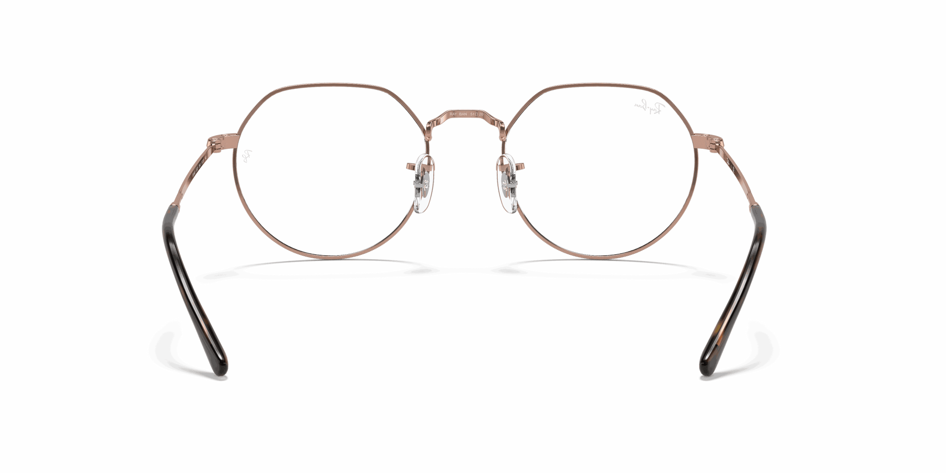 [Clear Lenses, Polished Copper Frame]