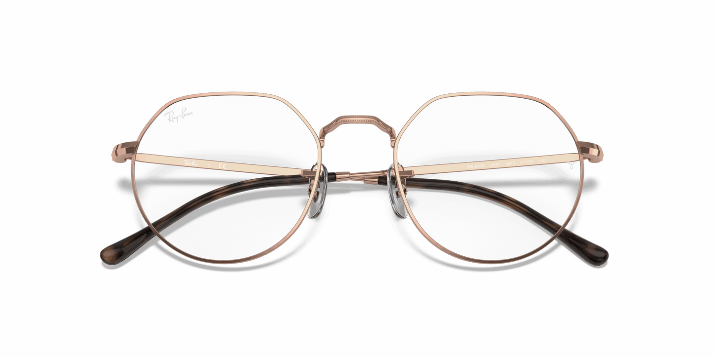[Clear Lenses, Polished Copper Frame]