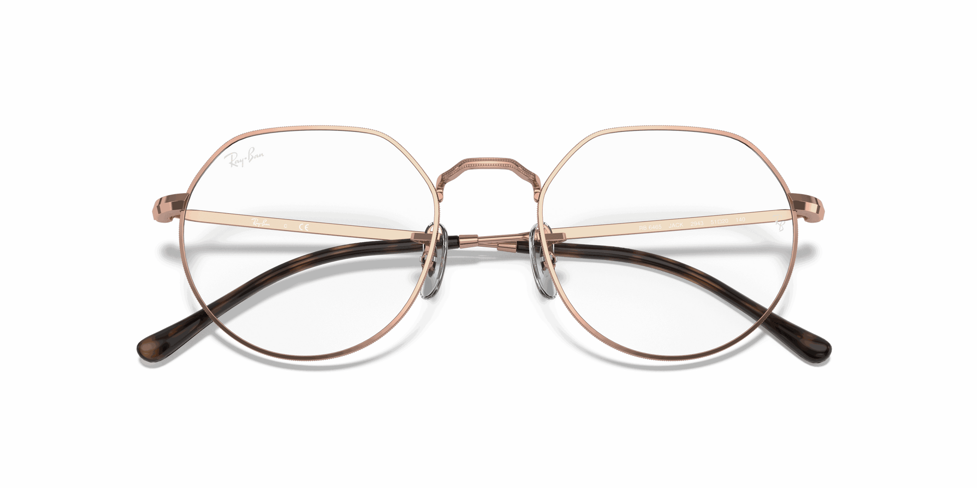 [Clear Lenses, Polished Copper Frame]
