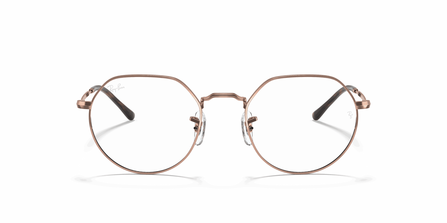 [Clear Lenses, Polished Copper Frame]