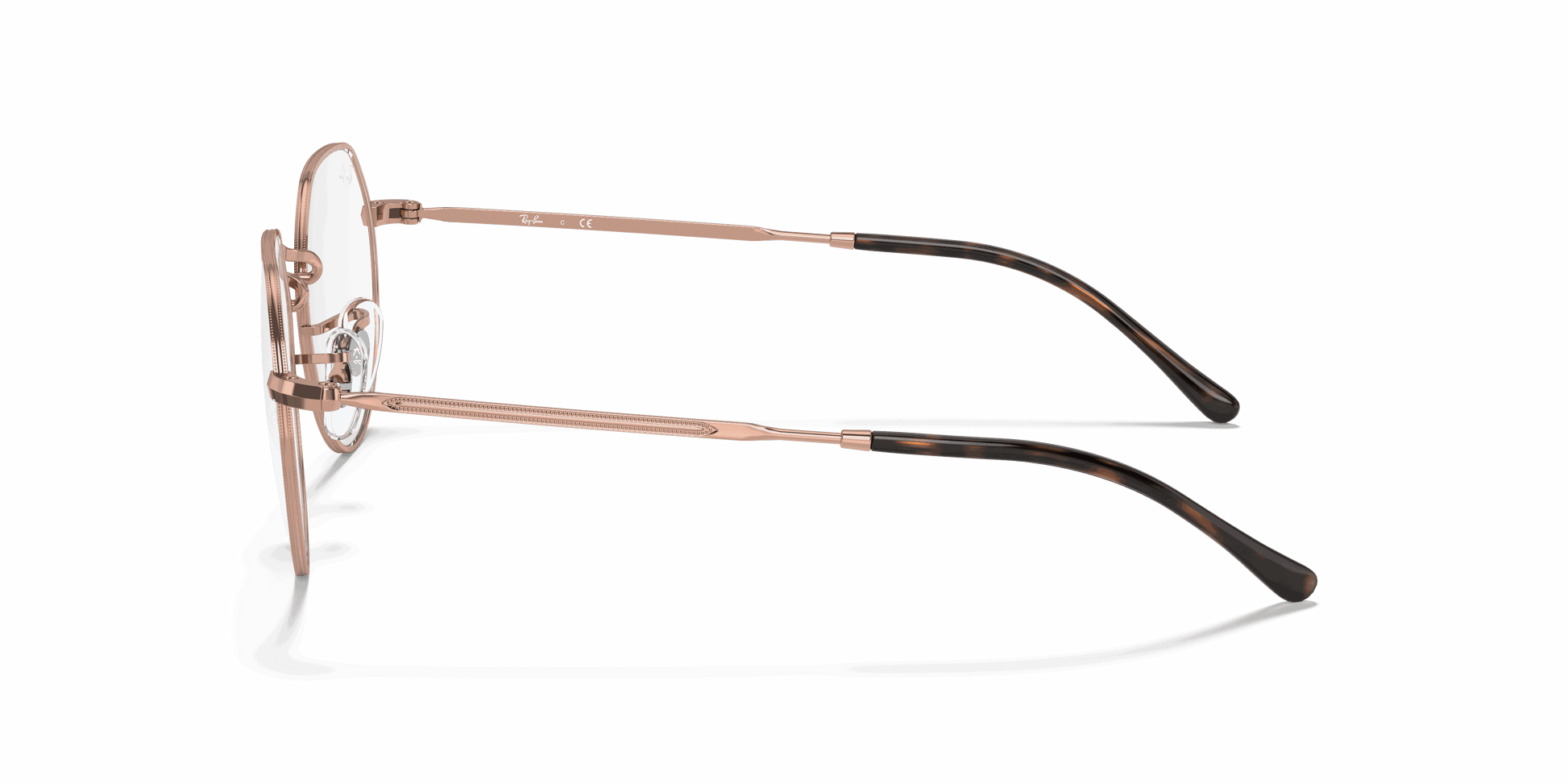 [Clear Lenses, Polished Copper Frame]