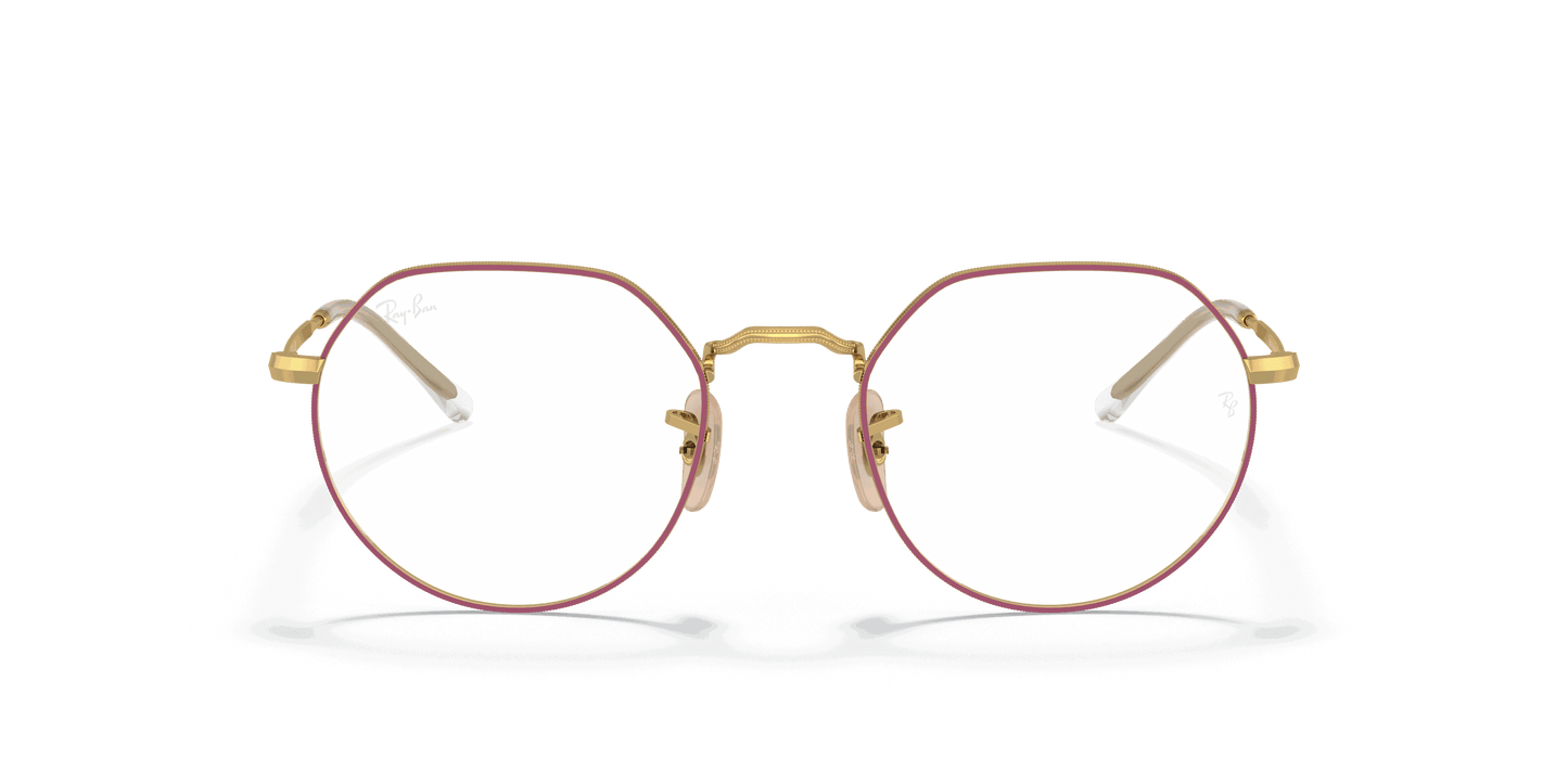 [Clear Lenses, Matte Violet Frame]