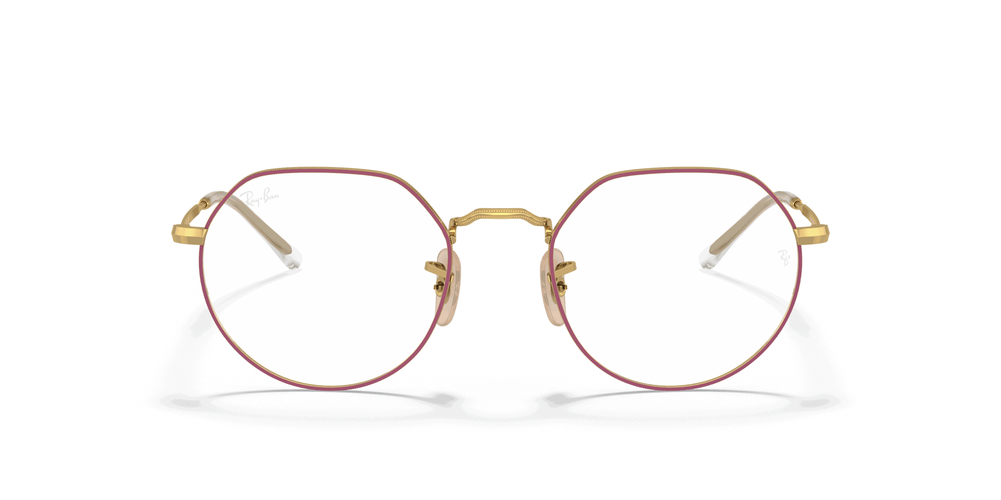 [Clear Lenses, Matte Violet Frame]