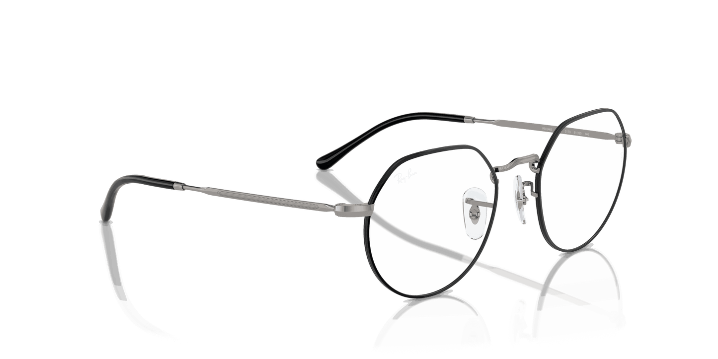 [Clear Lenses, Polished Black On Gunmetal Frame]