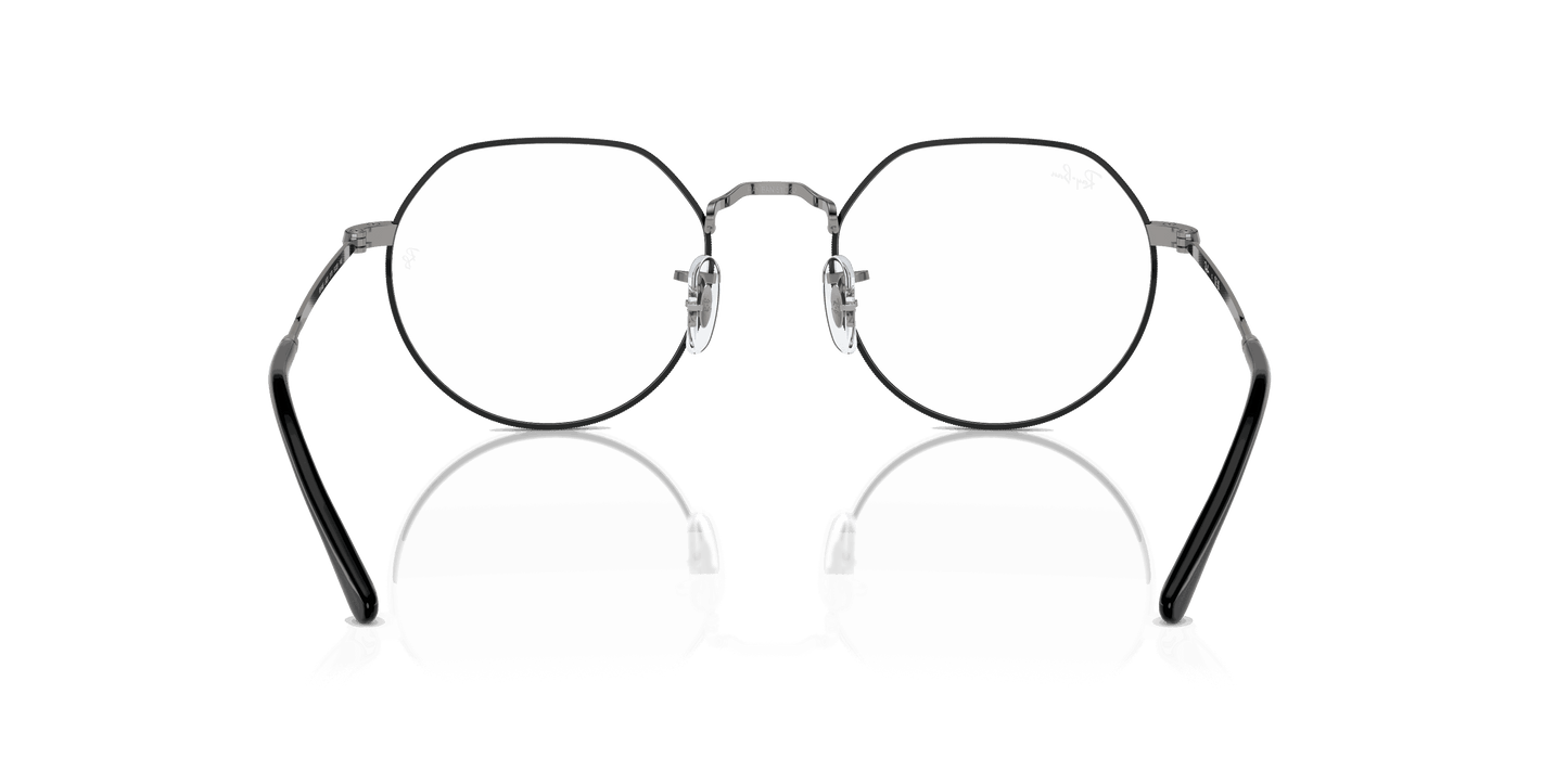 [Clear Lenses, Polished Black On Gunmetal Frame]