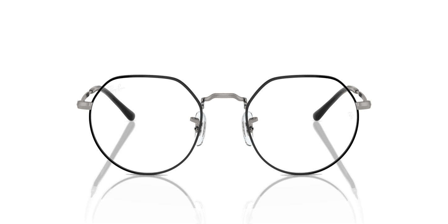 [Clear Lenses, Polished Black On Gunmetal Frame]