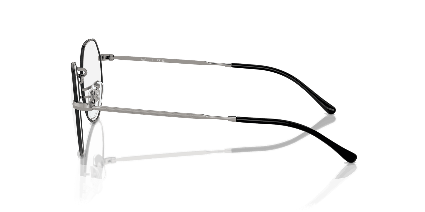 [Clear Lenses, Polished Black On Gunmetal Frame]