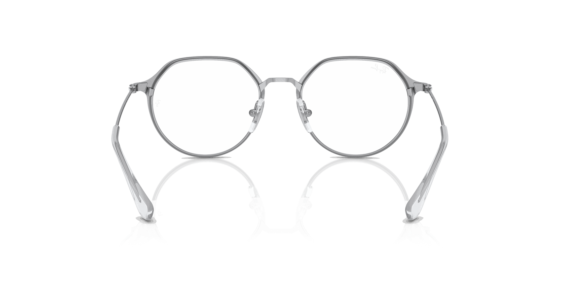 [Clear Lenses, Polished Blue On Silver Frame]