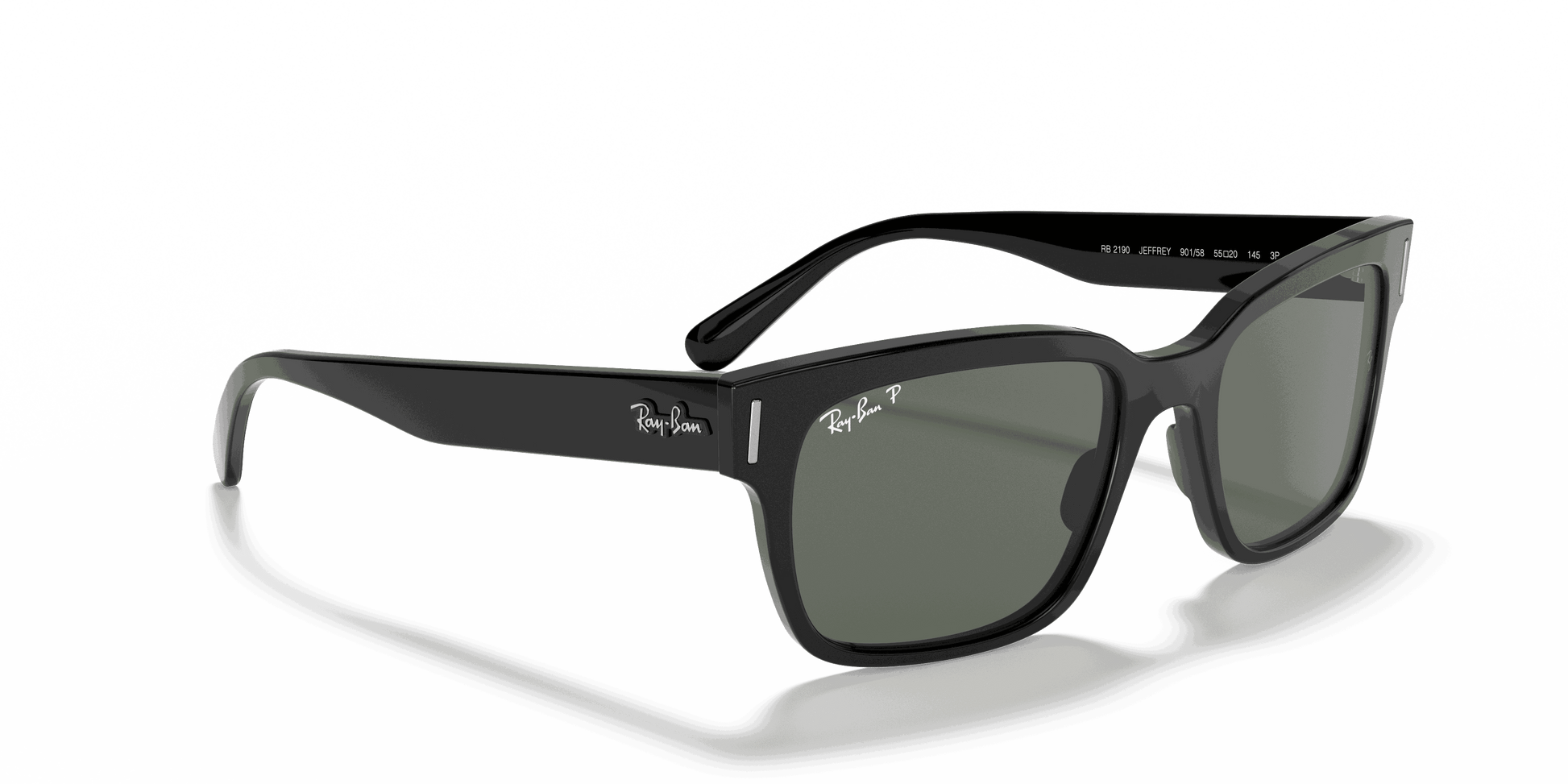 [G-15 Green Lenses, Polished Black Frame]