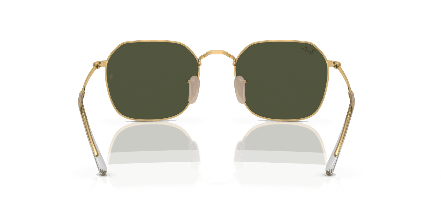 [Green Lenses, Polished Arista Gold Frame]