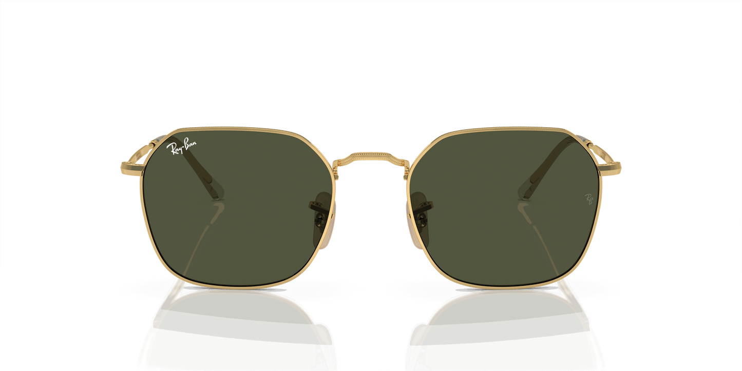 [Green Lenses, Polished Arista Gold Frame]