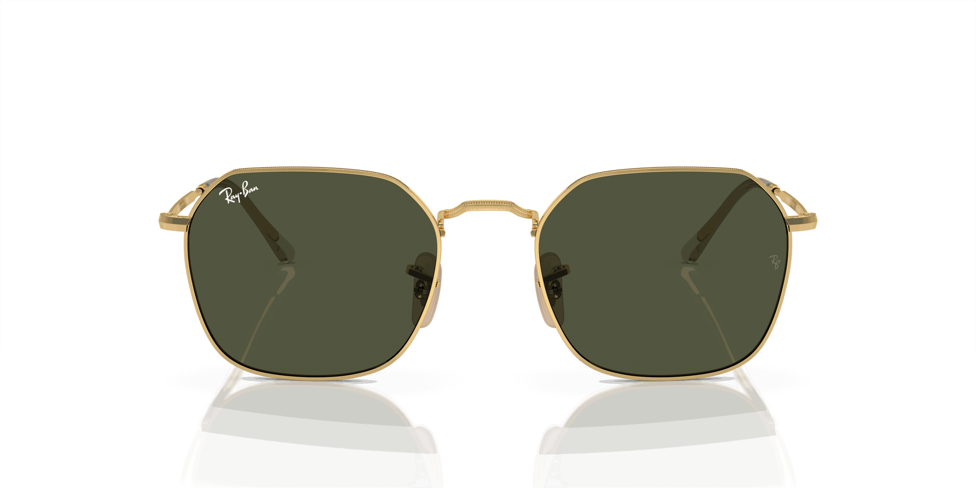 [Green Lenses, Polished Arista Gold Frame]