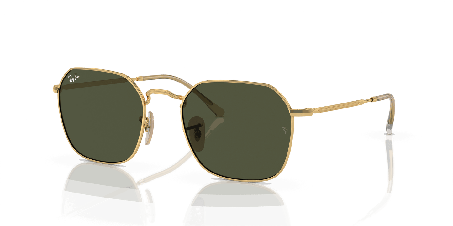[Green Lenses, Polished Arista Gold Frame]