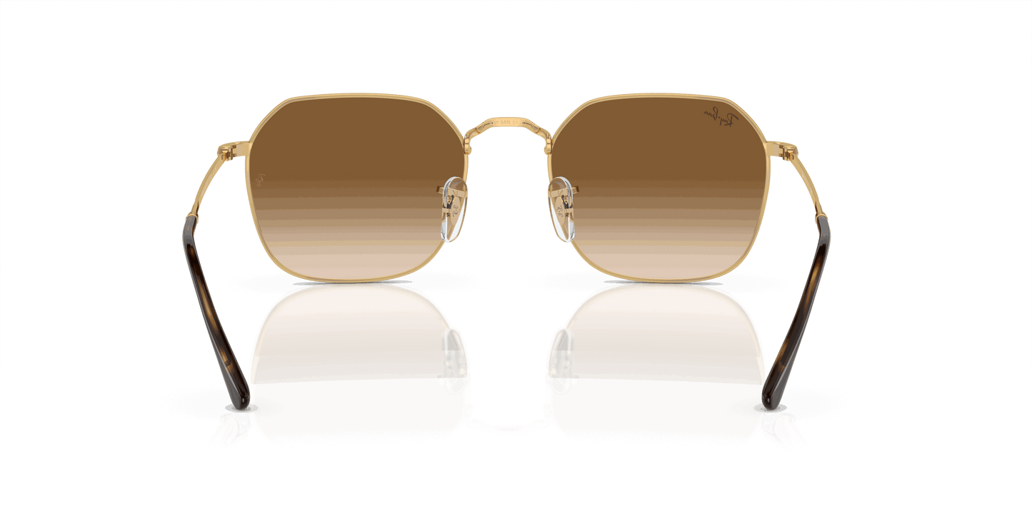 [Light Brown Lenses, Polished Arista Gold Frame]
