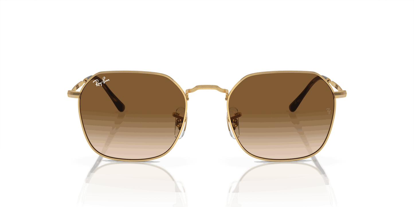 [Light Brown Lenses, Polished Arista Gold Frame]