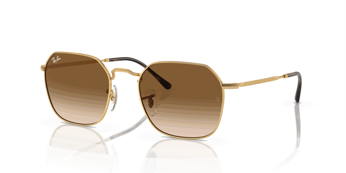 [Light Brown Lenses, Polished Arista Gold Frame]