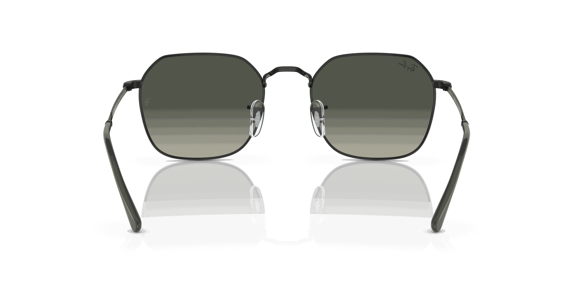 [Grey Lenses, Polished Black Frame]