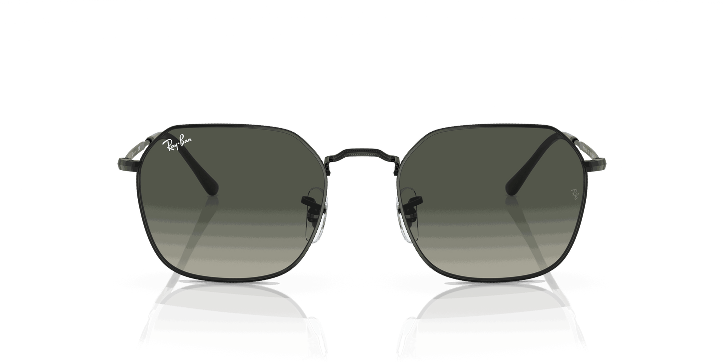 [Grey Lenses, Polished Black Frame]