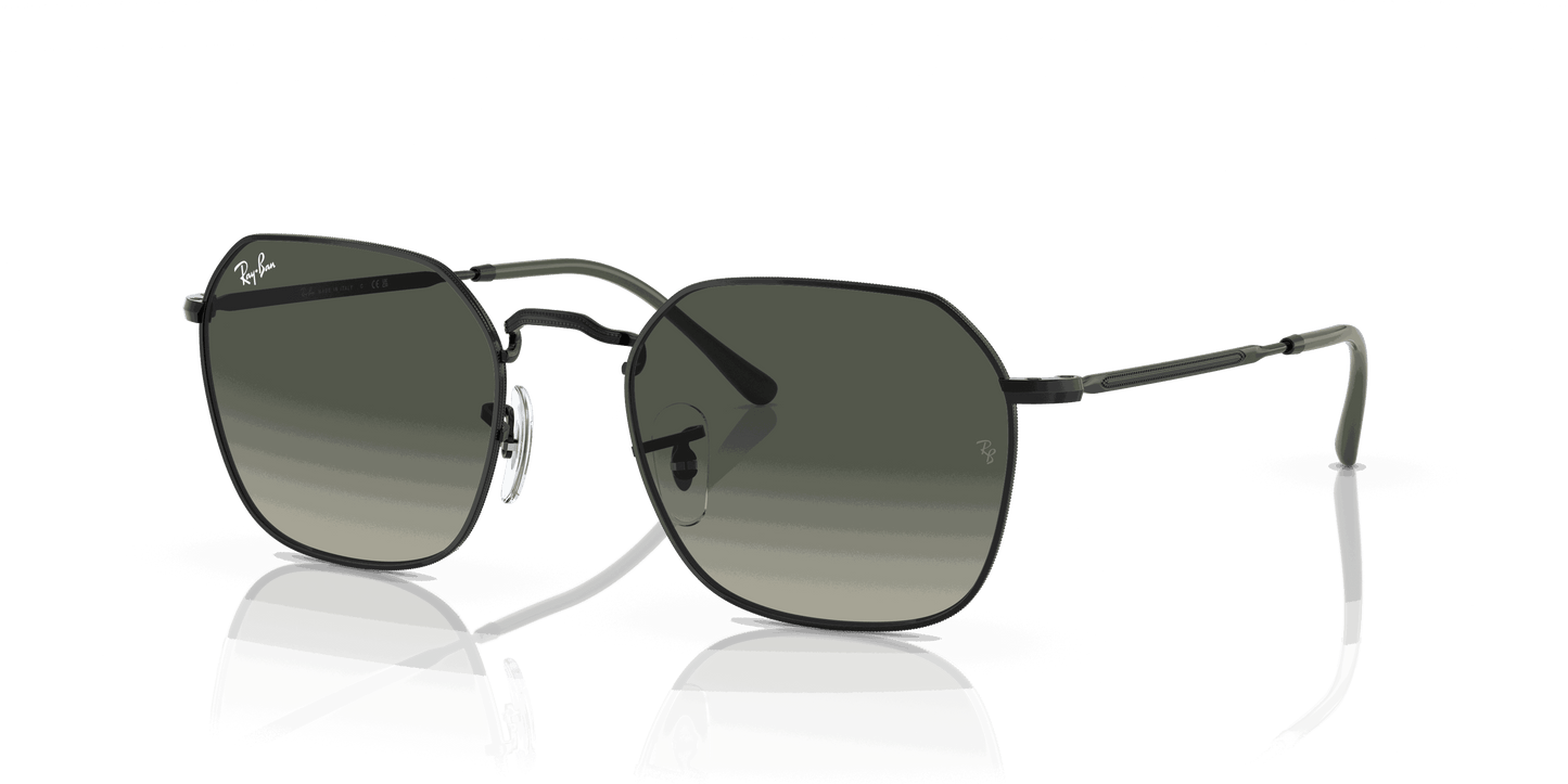 [Grey Lenses, Polished Black Frame]