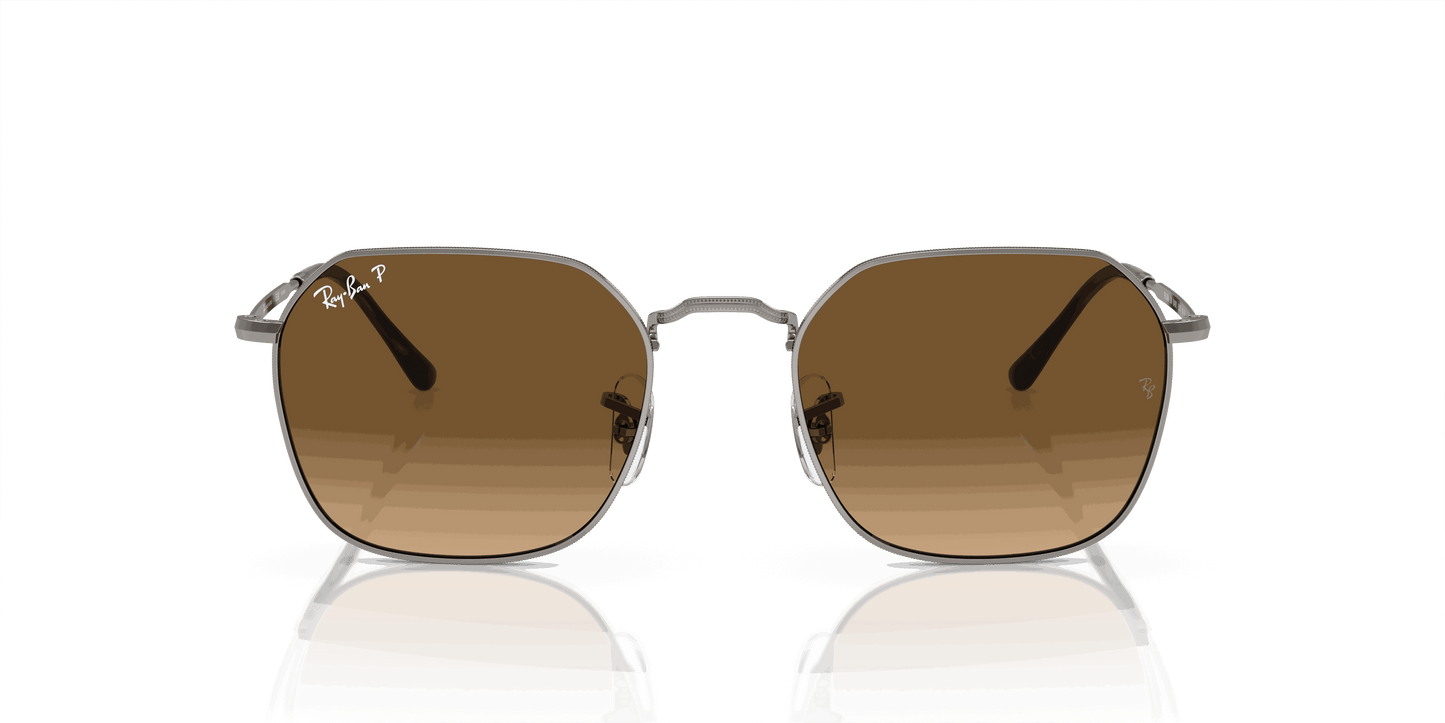 [Brown Lenses, Polished Gunmetal Frame]