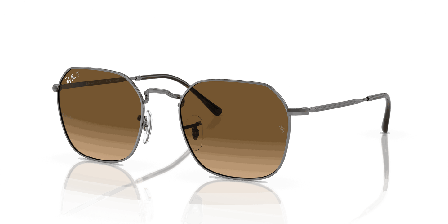 [Brown Lenses, Polished Gunmetal Frame]