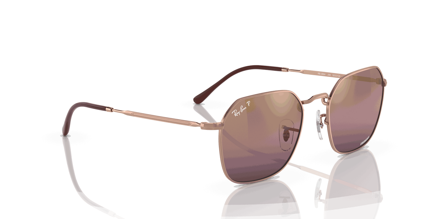 [Gold/Red Lenses, Polished Rose Gold Frame]