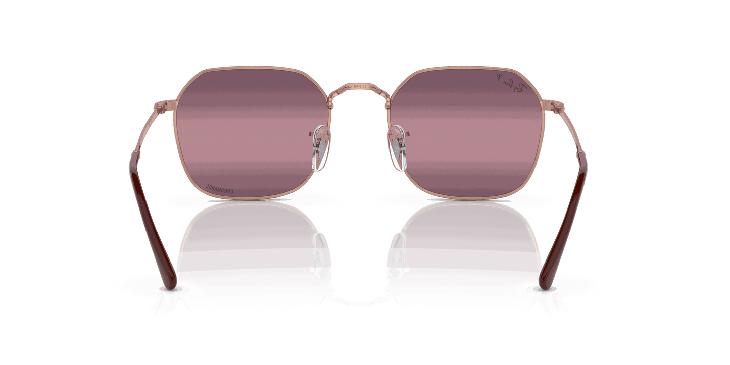 [Gold/Red Lenses, Polished Rose Gold Frame]