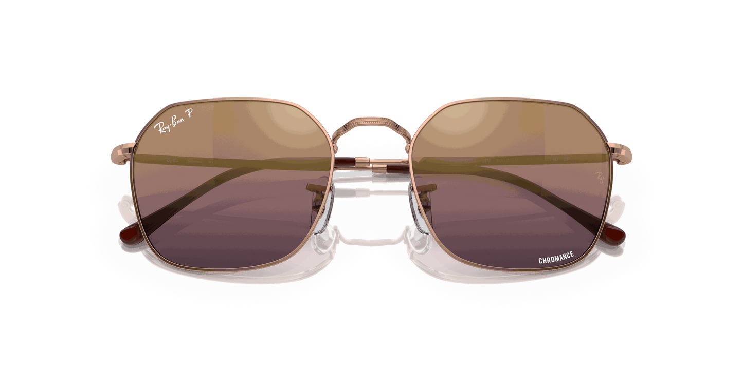 [Gold/Red Lenses, Polished Rose Gold Frame]