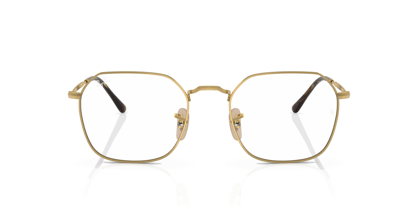 [Clear Lenses, Polished Arista Gold Frame]