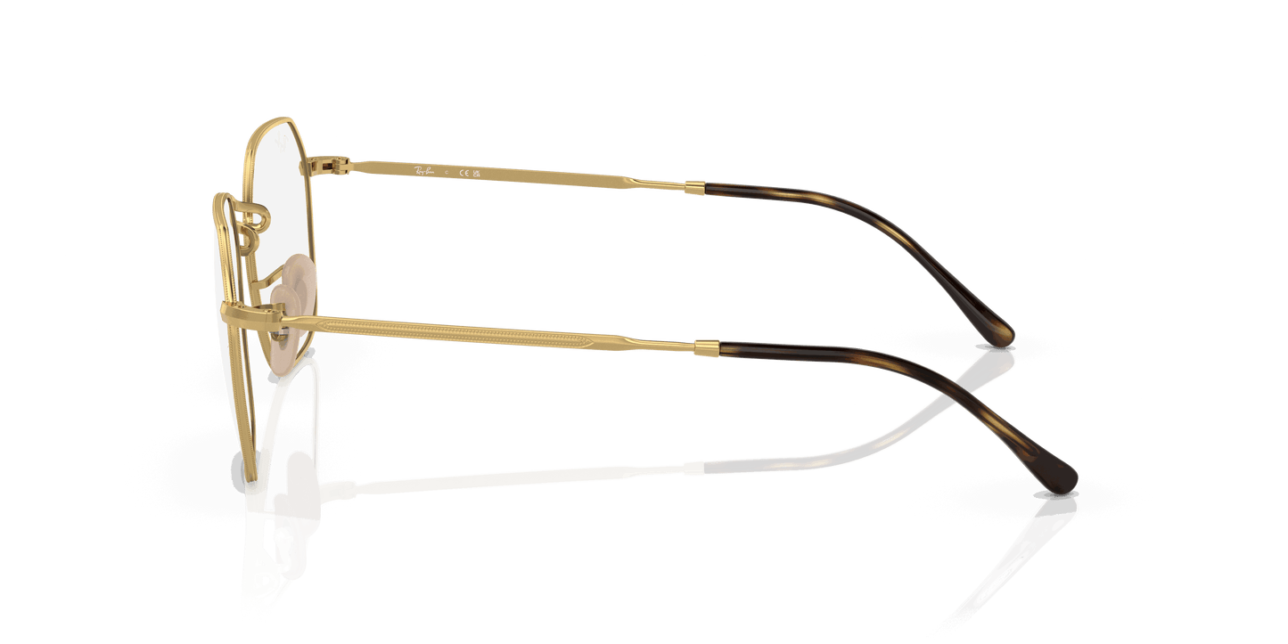 [Clear Lenses, Polished Arista Gold Frame]