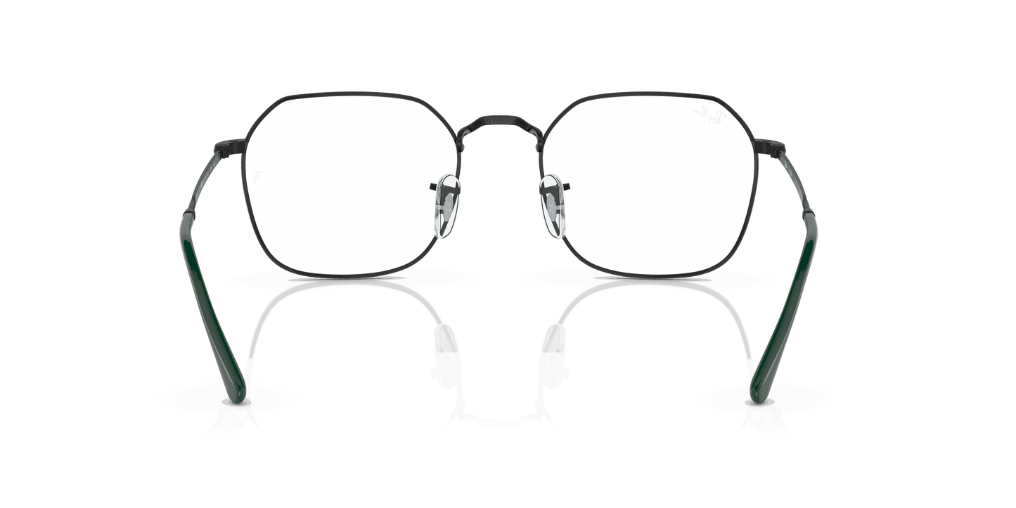 [Clear Lenses, Polished Black Frame]