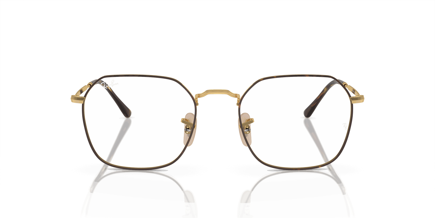 [Demo Lens Lenses, Polished Havana On Gold Frame]