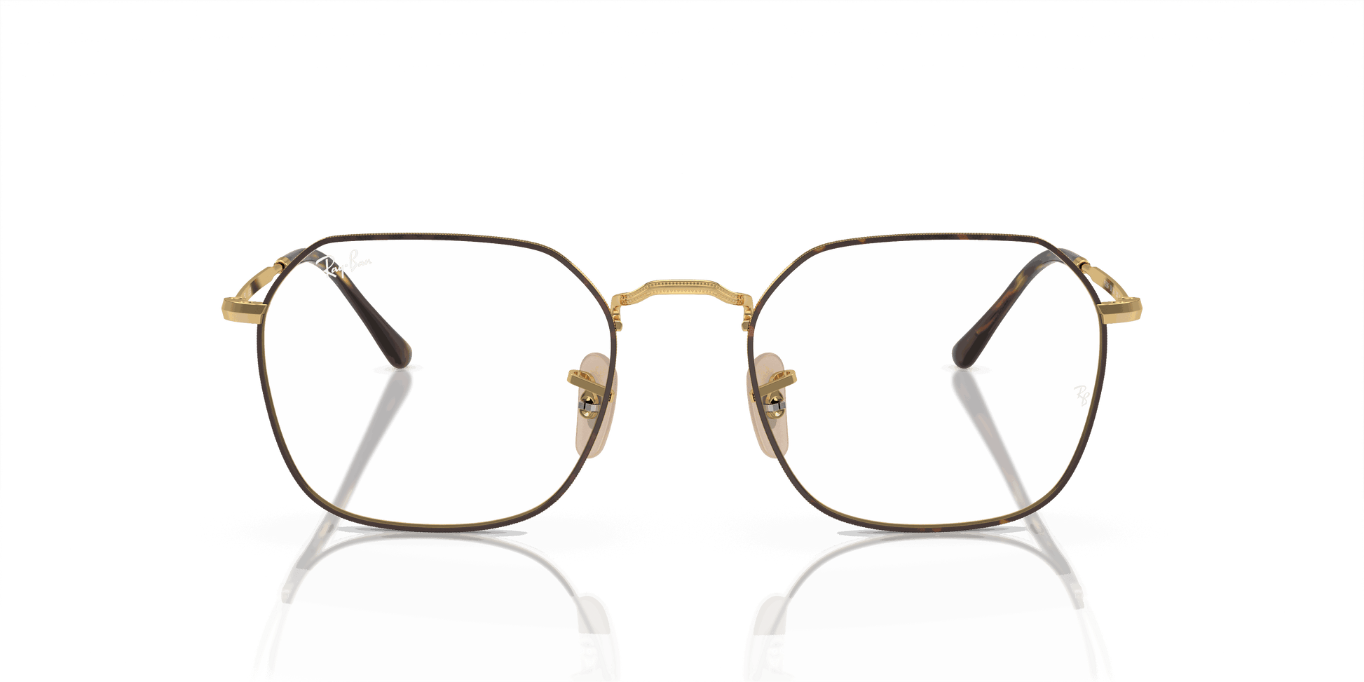 [Demo Lens Lenses, Polished Havana On Gold Frame]