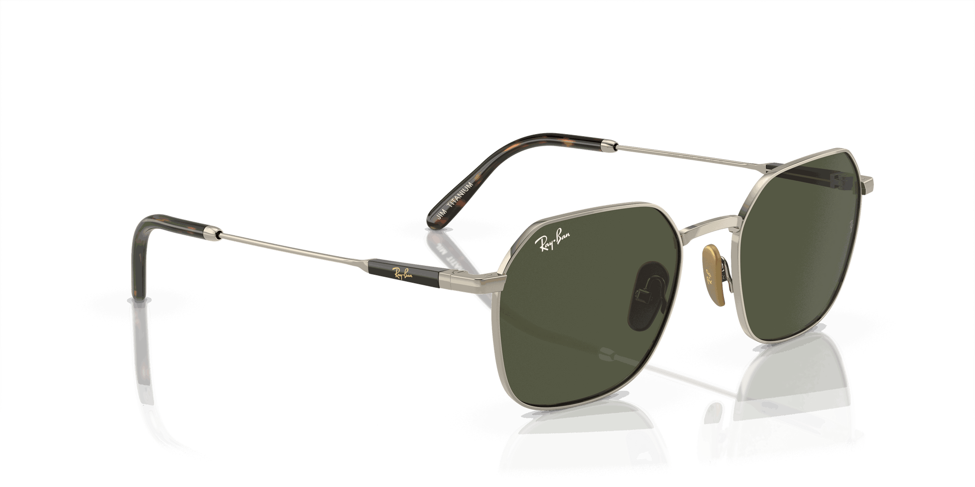 [Green Lenses, Polished Arista Gold Frame]