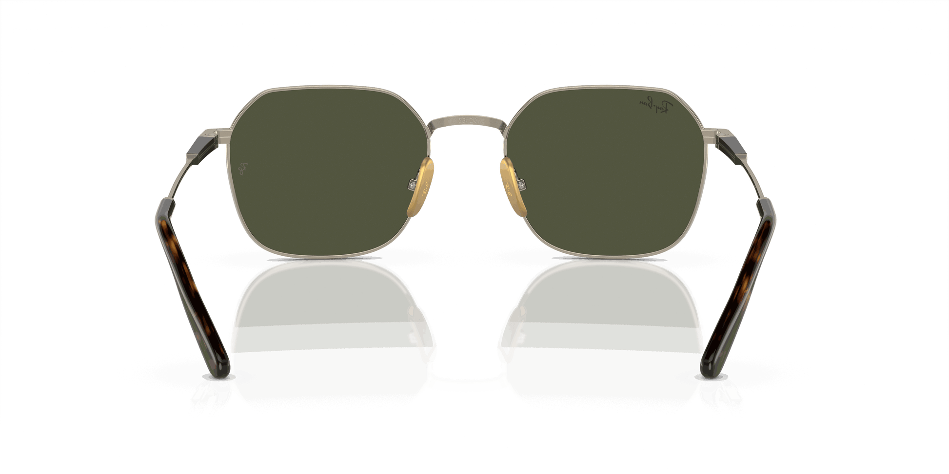 [Green Lenses, Polished Arista Gold Frame]