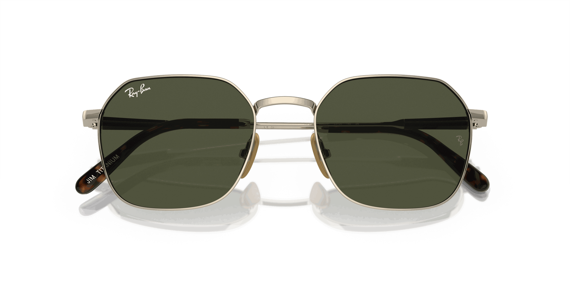 [Green Lenses, Polished Arista Gold Frame]