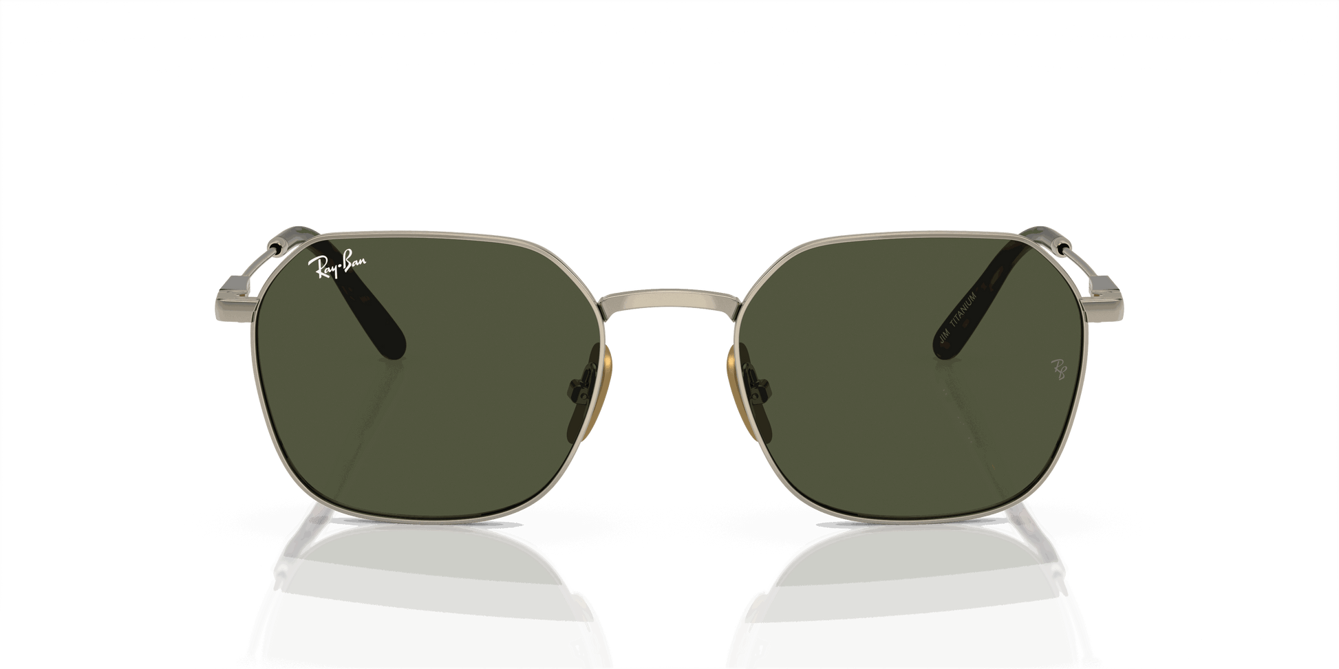 [Green Lenses, Polished Arista Gold Frame]