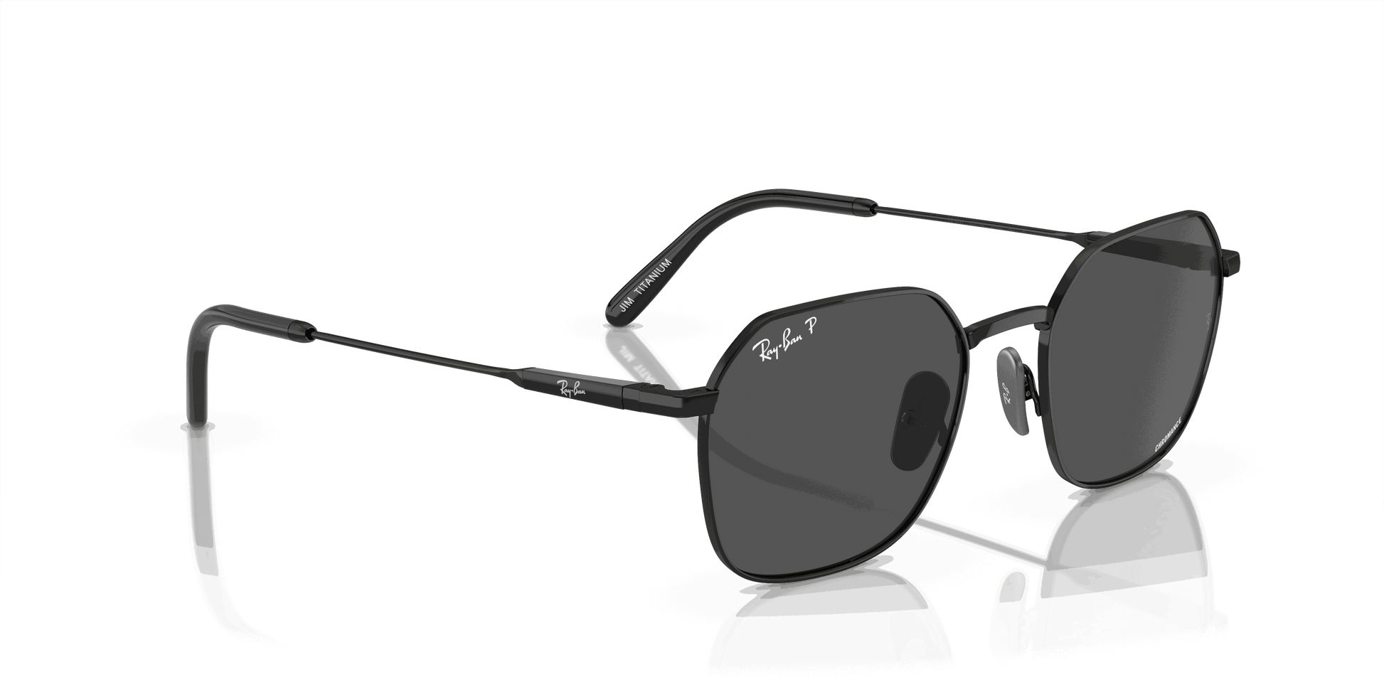 [Dark Grey Lenses, Polished Black Frame]