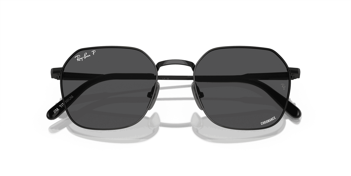 [Dark Grey Lenses, Polished Black Frame]