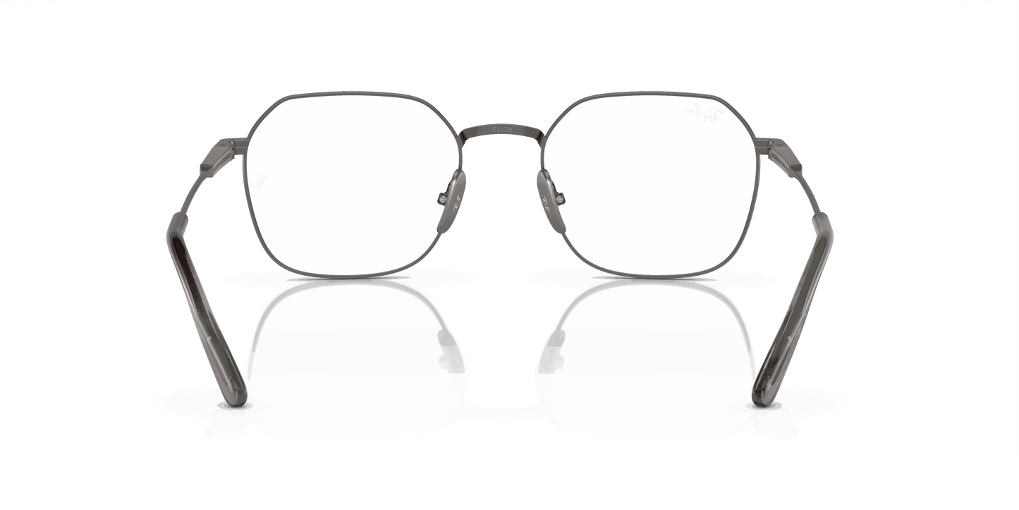 [Clear Lenses, Polished Gunmetal Frame]