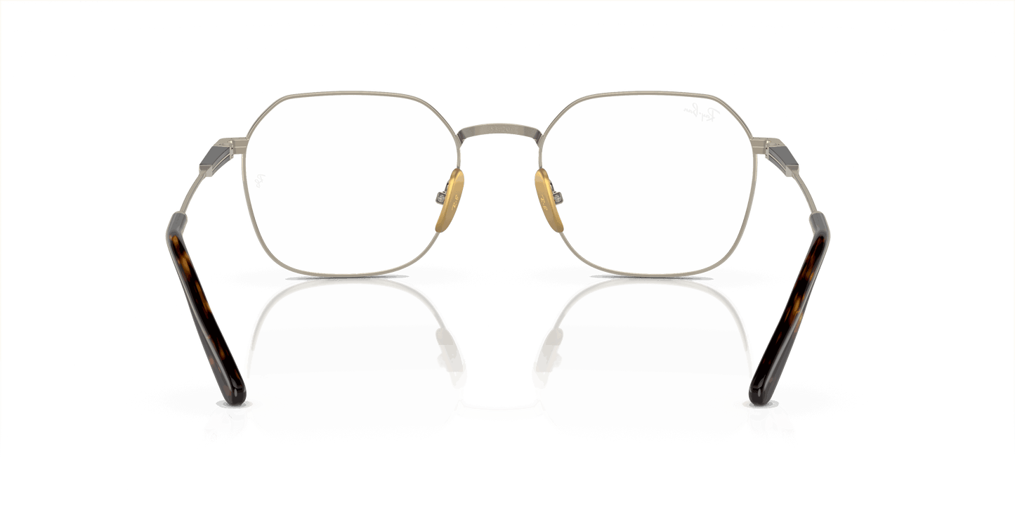 [Clear Lenses, Polished Arista Gold Frame]
