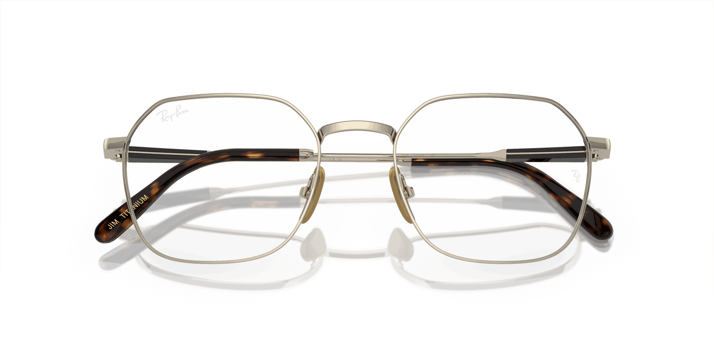 [Clear Lenses, Polished Arista Gold Frame]