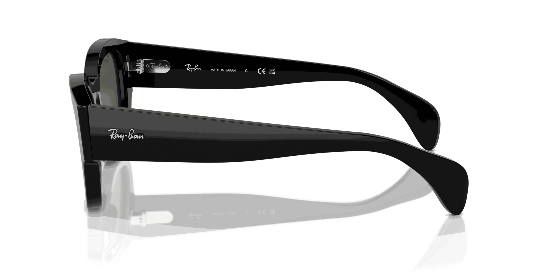 [Green Lenses, Polished Black Frame]