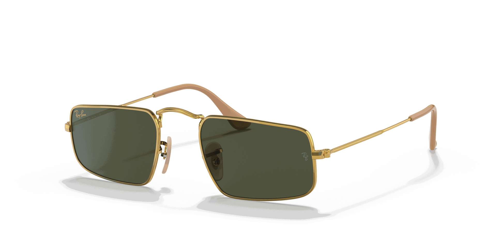 [G-15 Green Lenses, Polished Gold Frame]