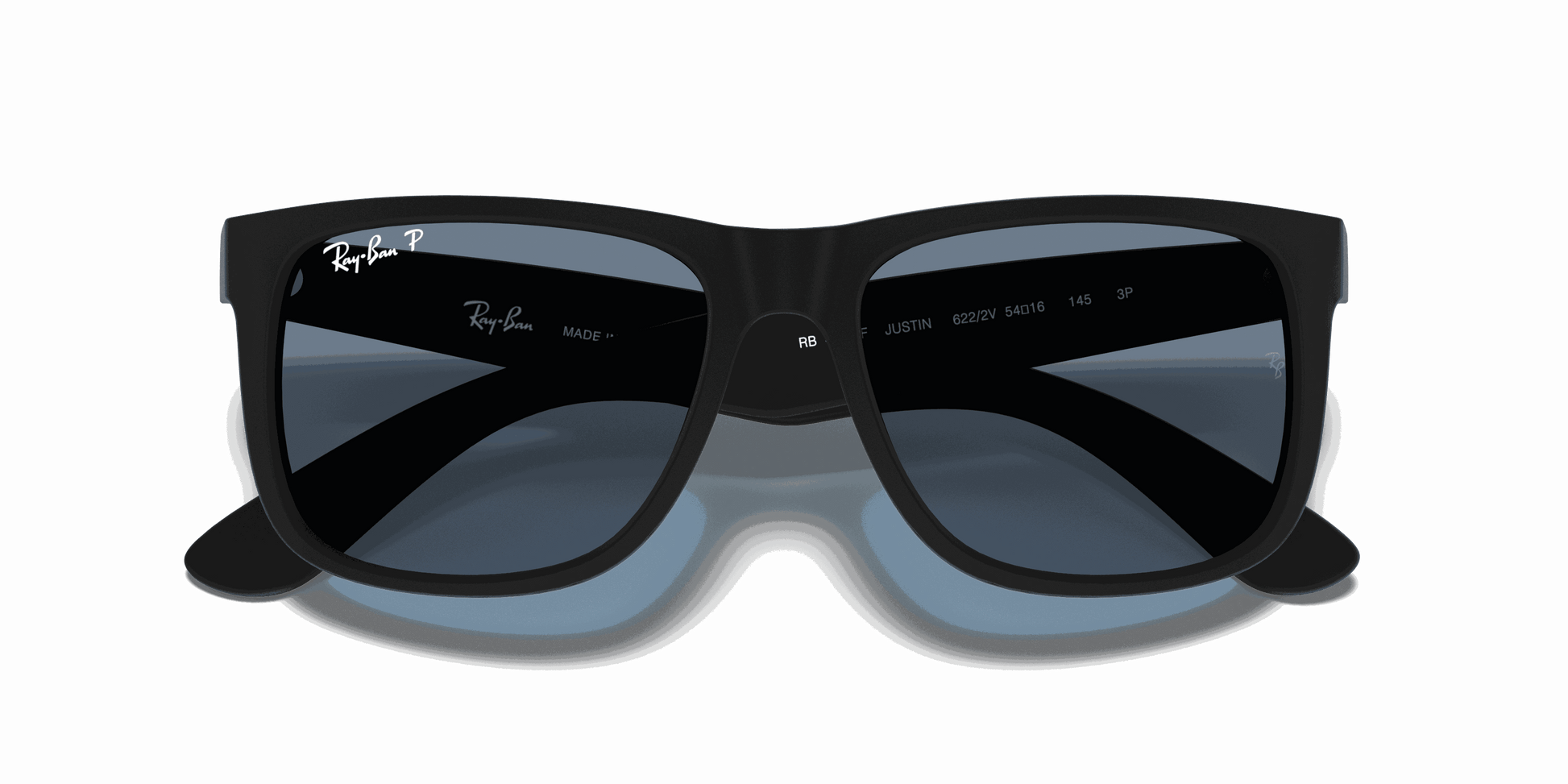 [Blue Lenses, Matte Rubber Black Frame]