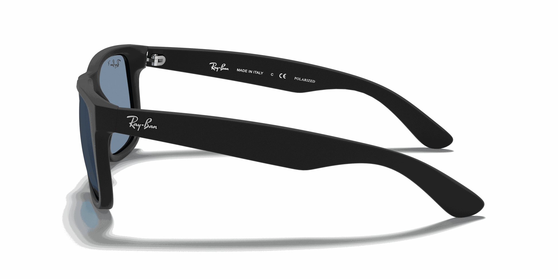 [Blue Lenses, Matte Rubber Black Frame]
