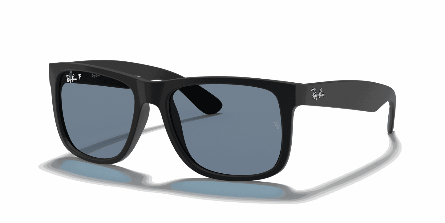 [Blue Lenses, Matte Rubber Black Frame]